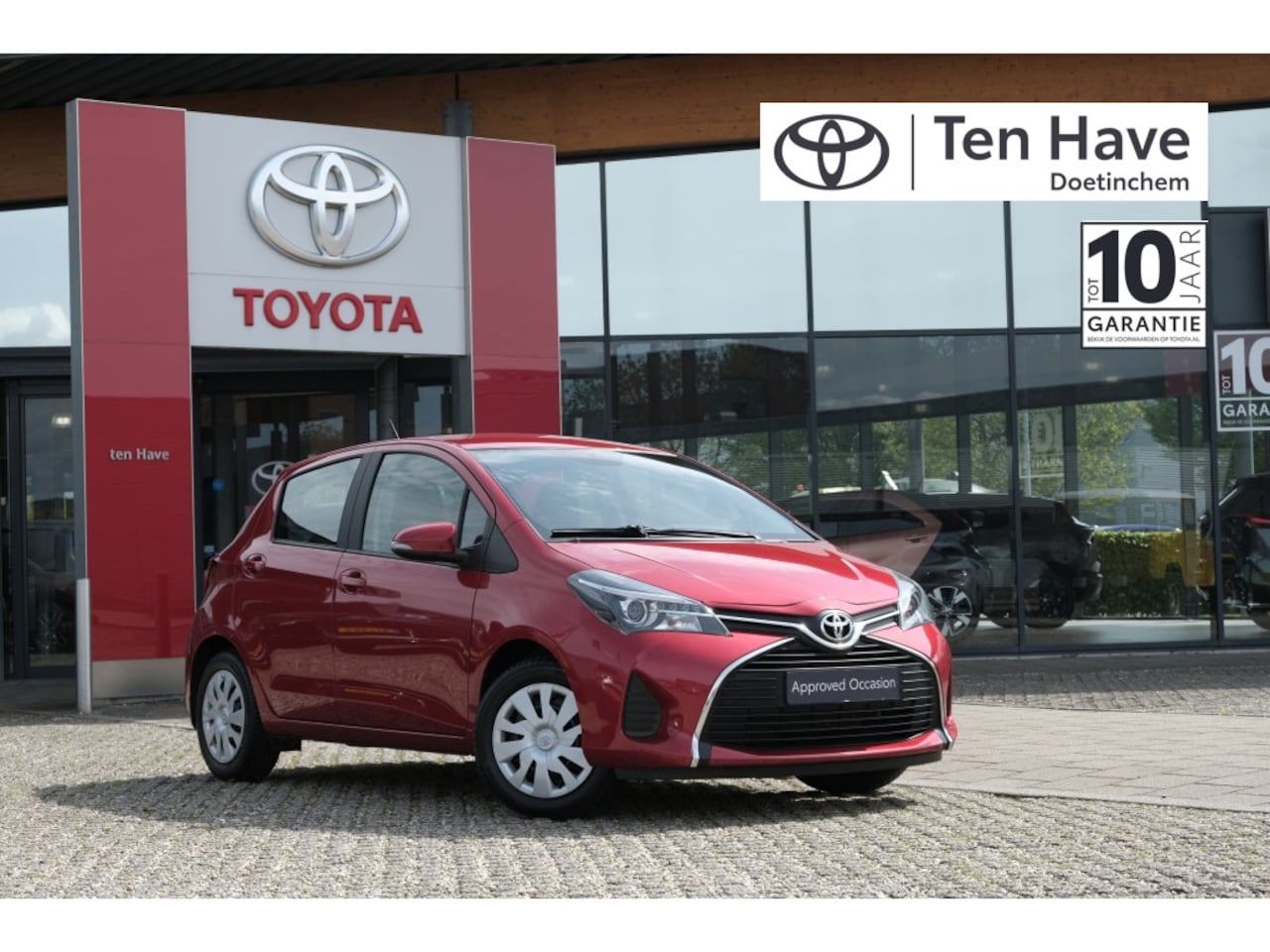 Toyota Yaris - 1.3 VVT-i Aspiration | parkeerhulpcamera achter | airconditionin - AutoWereld.nl