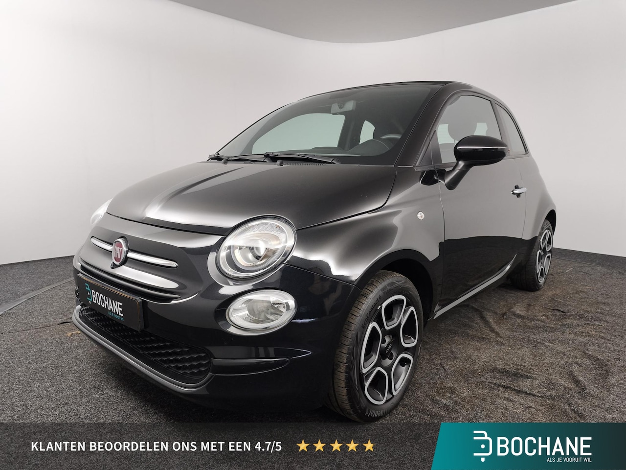 Fiat 500 C - 1.0 Hybrid Club | Apple CarPlay / Android Auto | Cruise Control | Parkeersensoren | DAB+ | - AutoWereld.nl