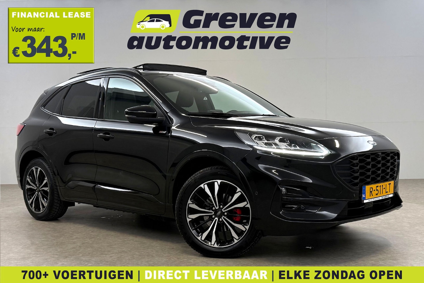 Ford Kuga - 2.5 PHEV ST-Line X | Pano | B&O | Camera | Virtual | Sfeer | Trekhaak | Carplay - AutoWereld.nl