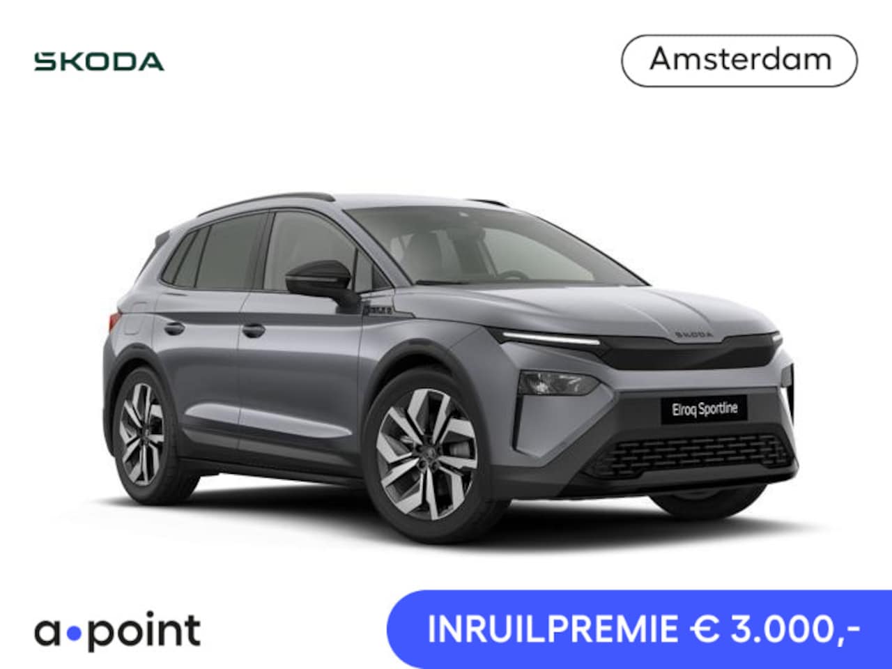 Skoda Elroq - 60 Sportline | Adaptieve cruisecontrol | stoel- en stuurverwarming | Keyless entry | 20" l - AutoWereld.nl