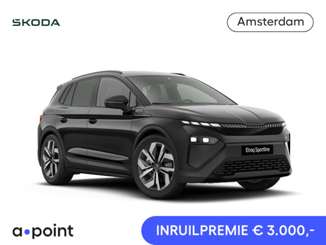 Skoda Elroq - 85 Sportline | elektr. achterklep | Matrix LED | Travel Assist | Stuur - en stoelverwarmin - AutoWereld.nl