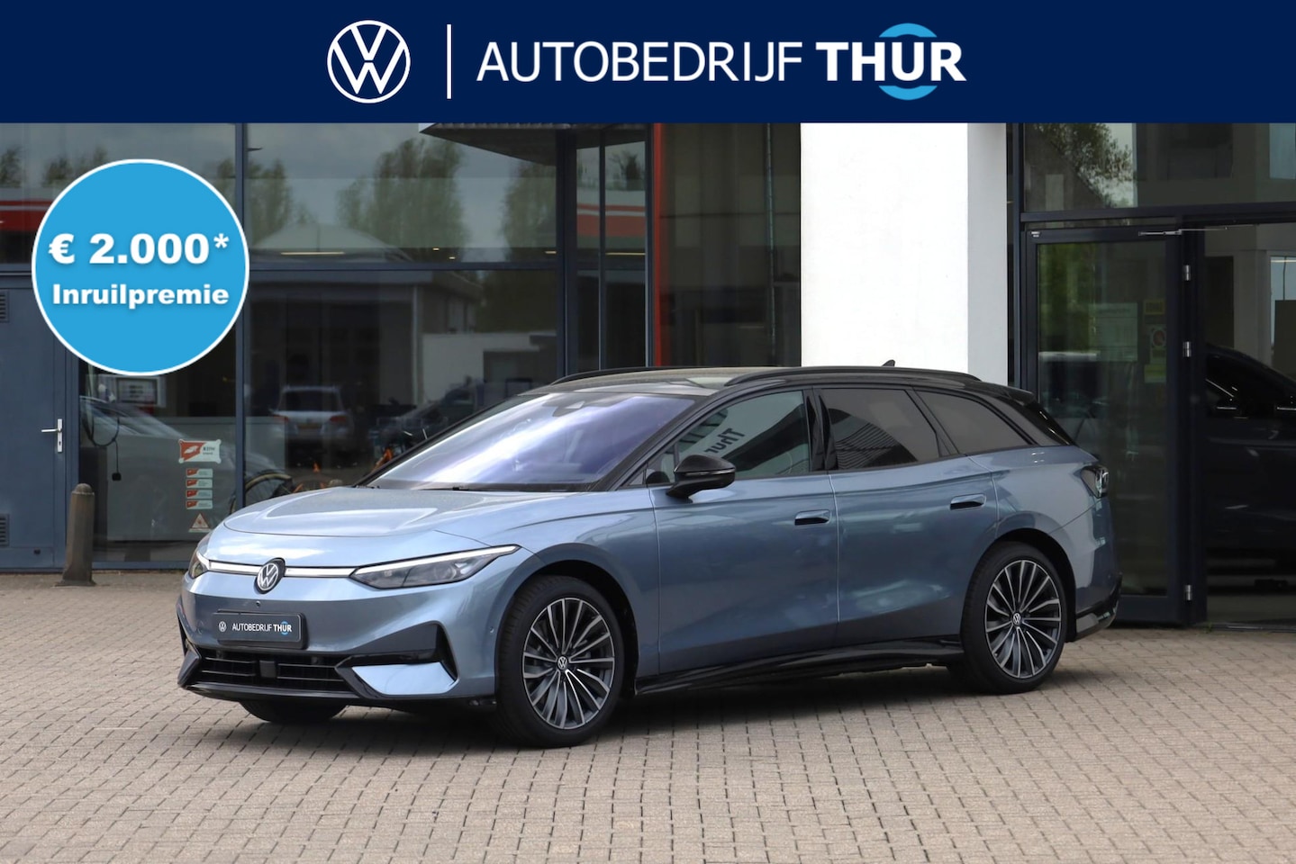 Volkswagen ID.7 Tourer - Pro S Limited Edition 86 kWh LED Matrix IQ.Light, warmtepomp, panoramadak, 360° rondomzich - AutoWereld.nl