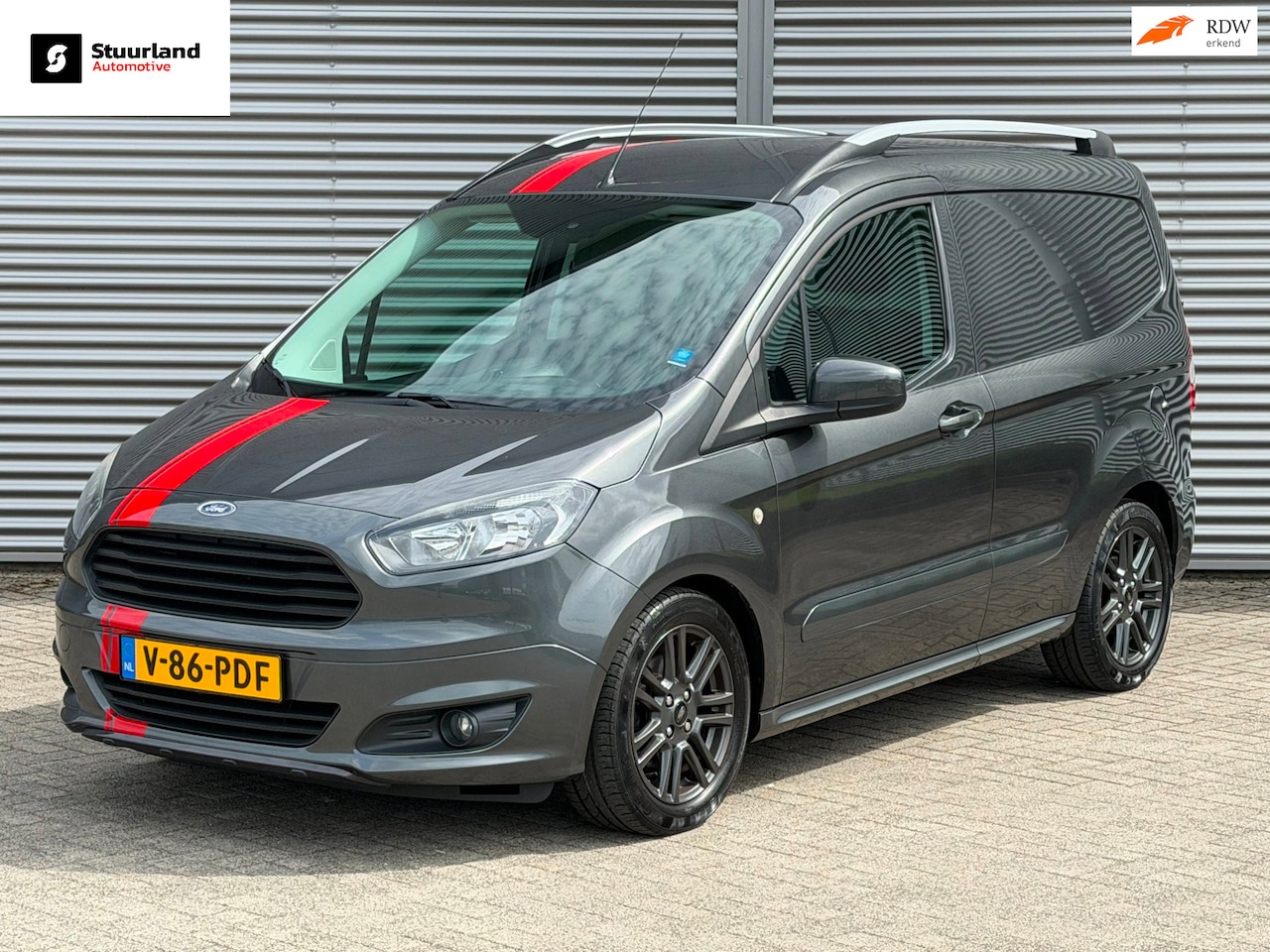 Ford Transit Courier - 1.0 Ecoboost Sport BTW/BPM Vrij Aicro/ Cruise/ Navi/ DAB/ Voorruitverw./ - AutoWereld.nl