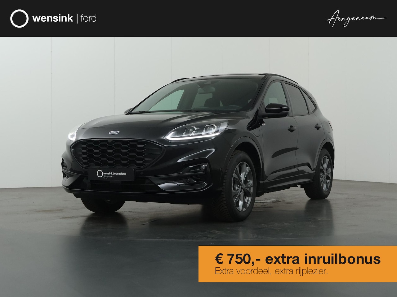 Ford Kuga - 2.5 PHEV ST-Line X | Panoramadak | Elekt. Wegklapbare Trekhaak  | Winterpakket | Head Up | - AutoWereld.nl