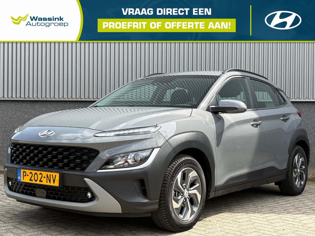 Hyundai Kona - 1.6 GDI HEV Comfort | Afneembare Trekhaak | Adaptive Cruise Control | Climate Control | Ca - AutoWereld.nl
