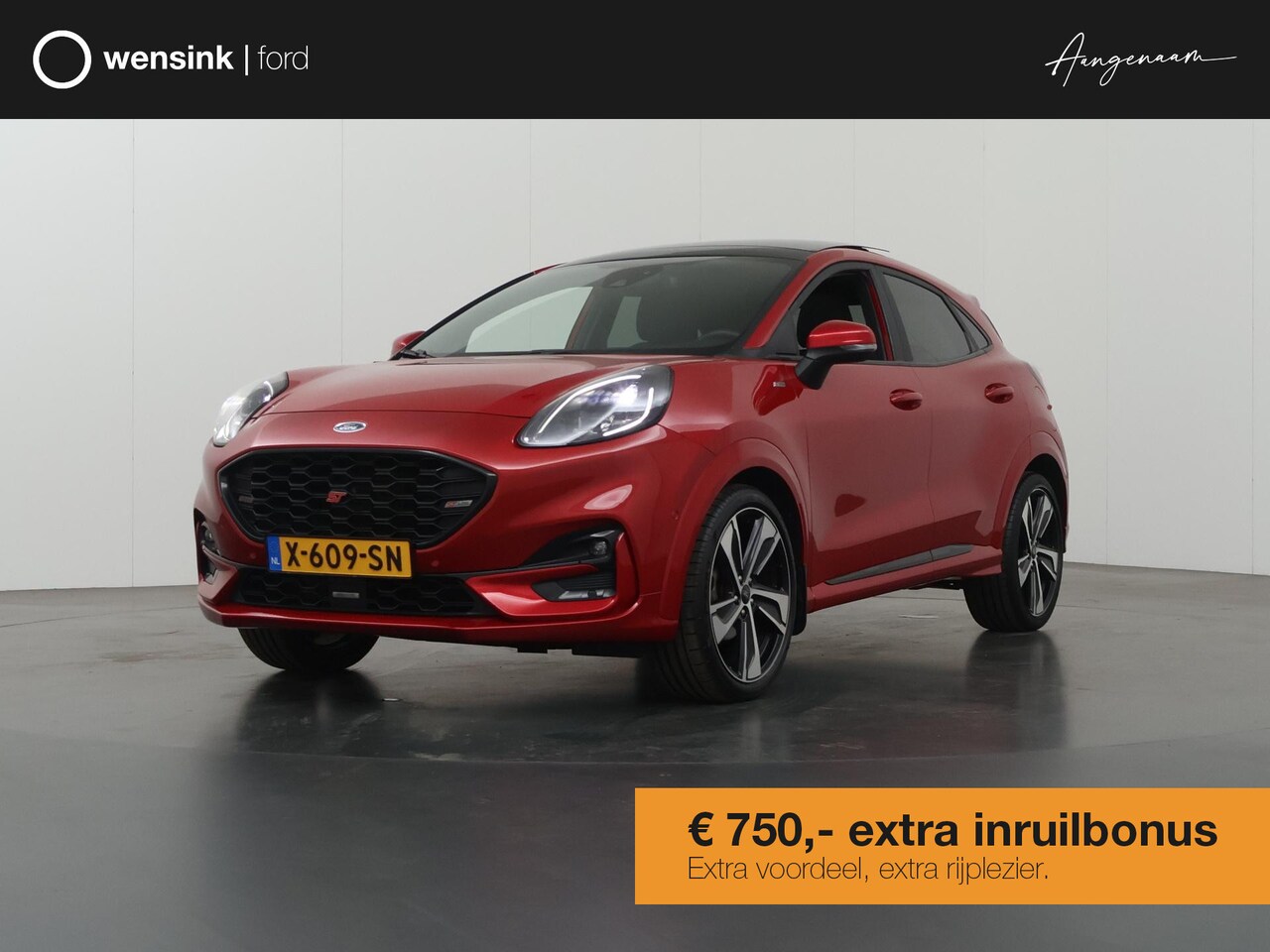 Ford Puma - 1.0 EcoBoost Hybrid ST-Line X | Panoramadak | Winterpakket | Cruise Control Adaptief | Key - AutoWereld.nl
