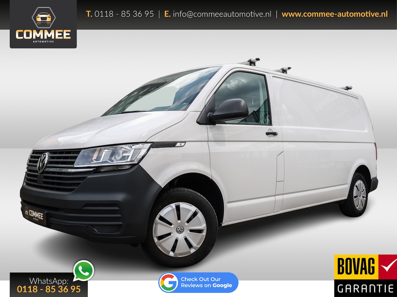 Volkswagen Transporter - 2.0 TDI L2H1 30 Cr.Contr. I AC I Trekhaak I Dealeronderhouden - AutoWereld.nl