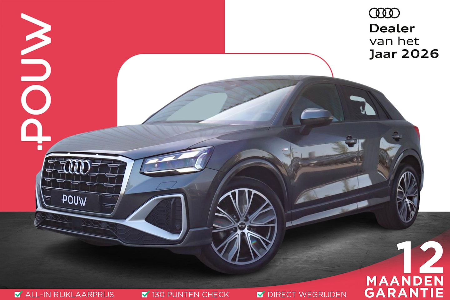 Audi Q2 - 30 TFSI 110pk S Edition | Apple Carplay/Android Auto | Navigatie - AutoWereld.nl