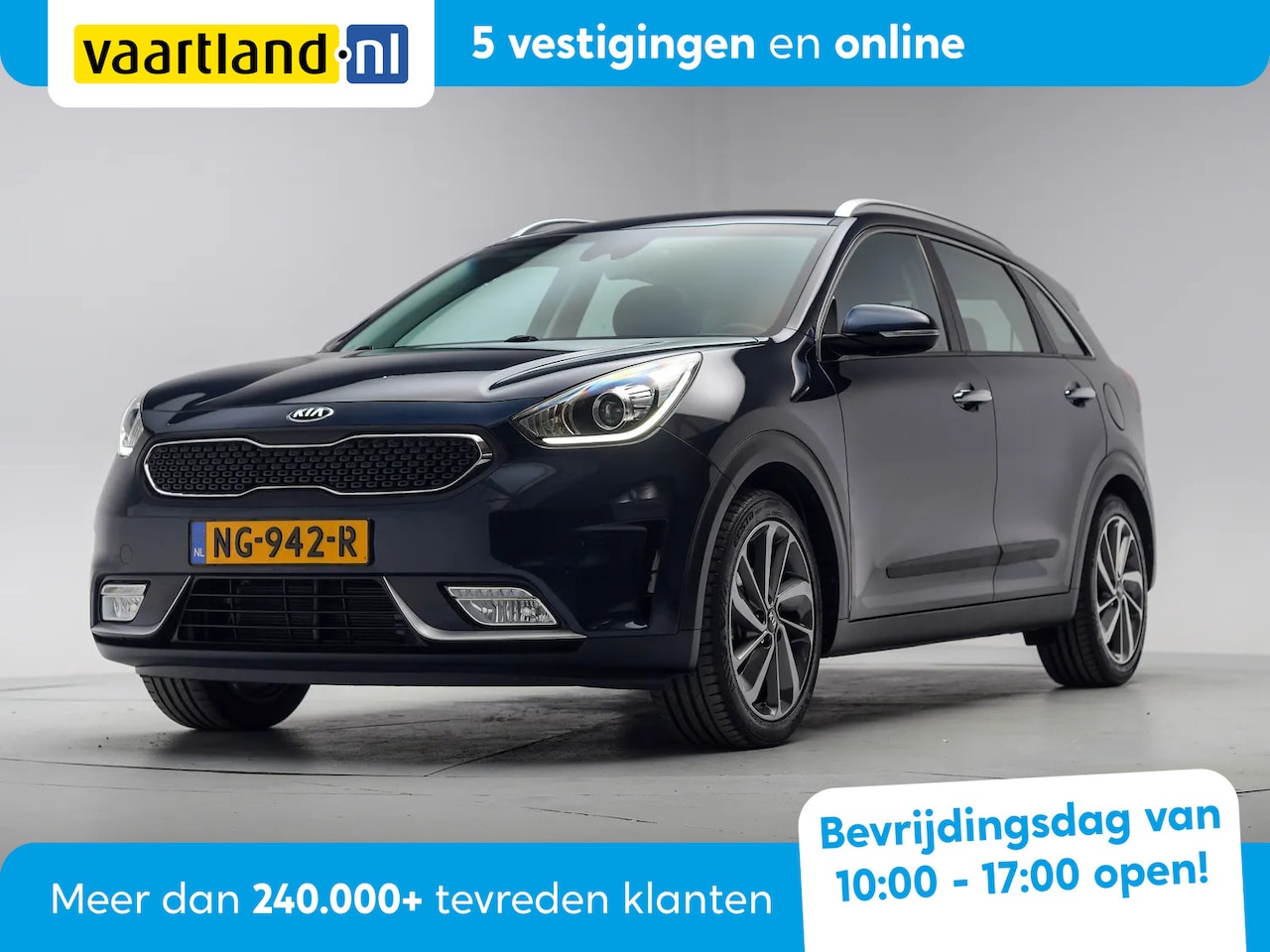 Kia Niro - 1.6 GDi Hybrid First Edition Aut. [ Camera Trekhaak Stoelverwarming] - AutoWereld.nl
