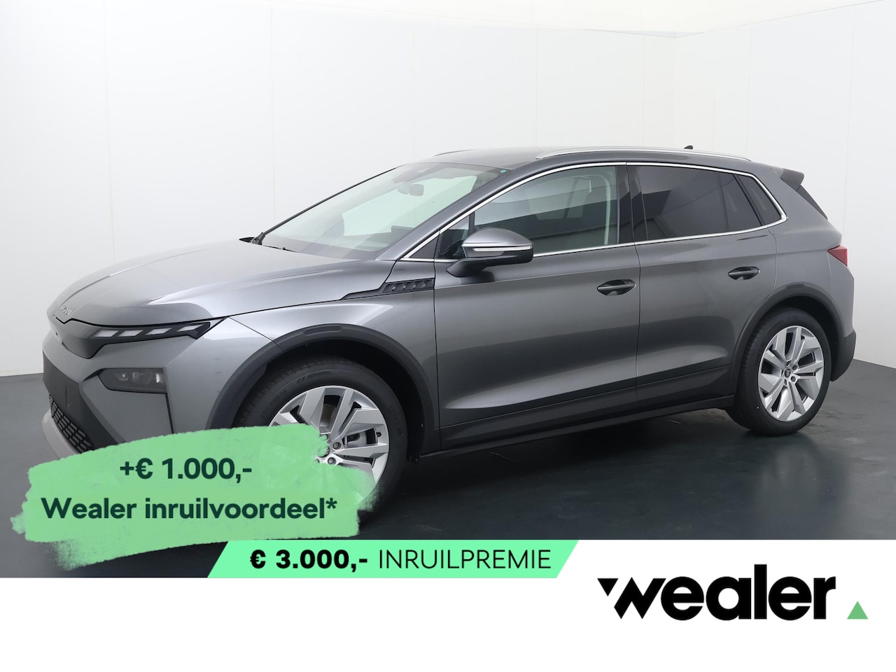 Skoda Elroq - Business Edition 286 PK | Trekhaak | 20" Lichtmetalen velgen | Verlichte grille | - AutoWereld.nl