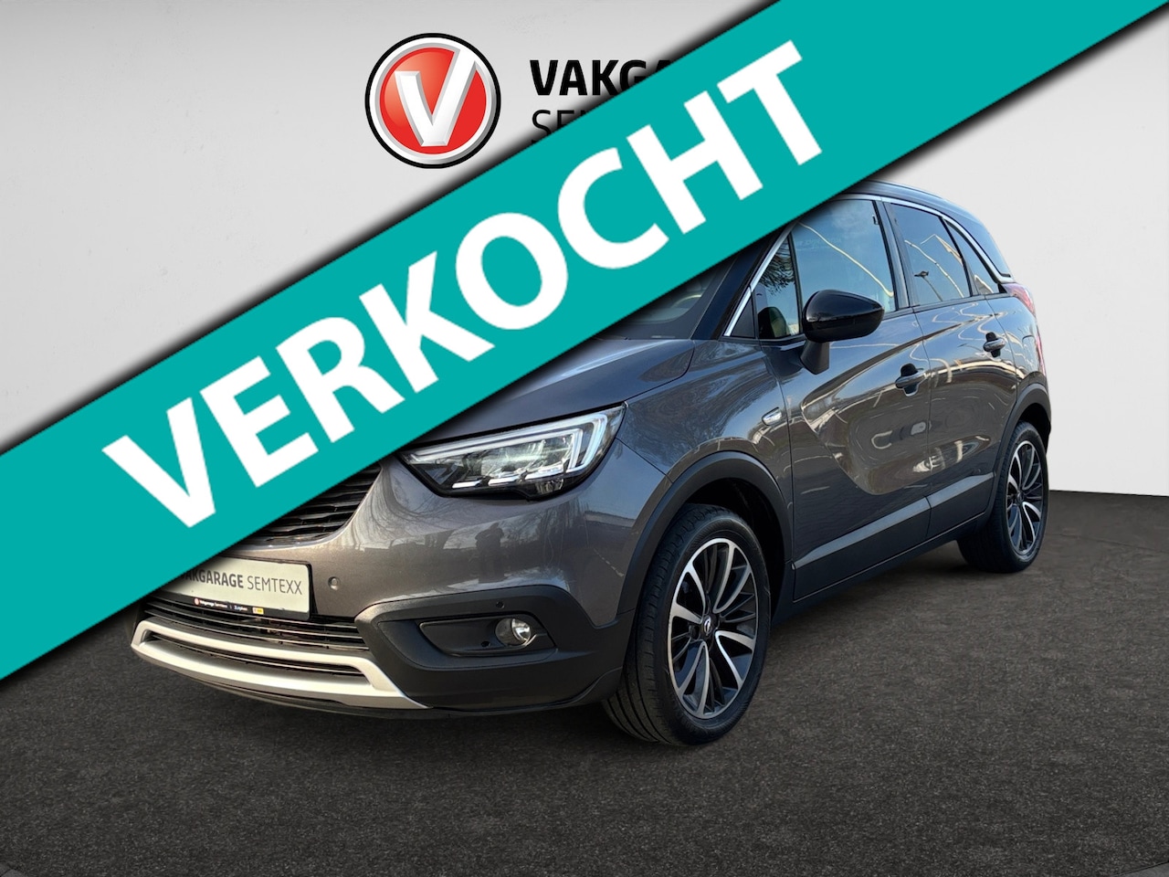 Opel Crossland X - 1.2 Turbo Ultimate |Automaat | Clima | Leder |Cruise |Dealer Onderh. | Navi | Camera | PDC - AutoWereld.nl