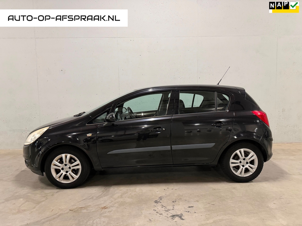 Opel Corsa - 1.4-16V Enjoy 5drs. Airco Cruise Control APK NAP - AutoWereld.nl