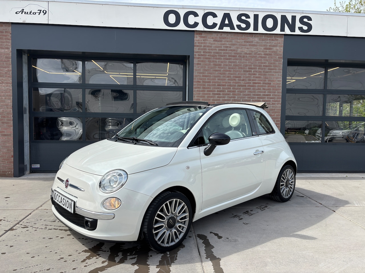 Fiat 500 C - 0.9 TwinAir Turbo Cult | Org-NL Auto. Cabrio. Leder. Xenon. Lage km. 1e eig. - AutoWereld.nl
