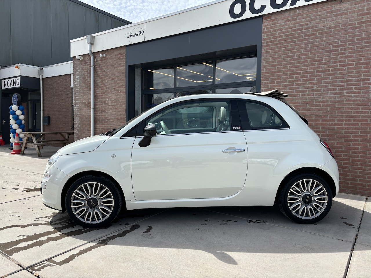 Fiat 500 C - 0.9 TwinAir Turbo Cult | Org-NL Auto. Cabrio. Leder. Xenon. Lage km. 1e eig.