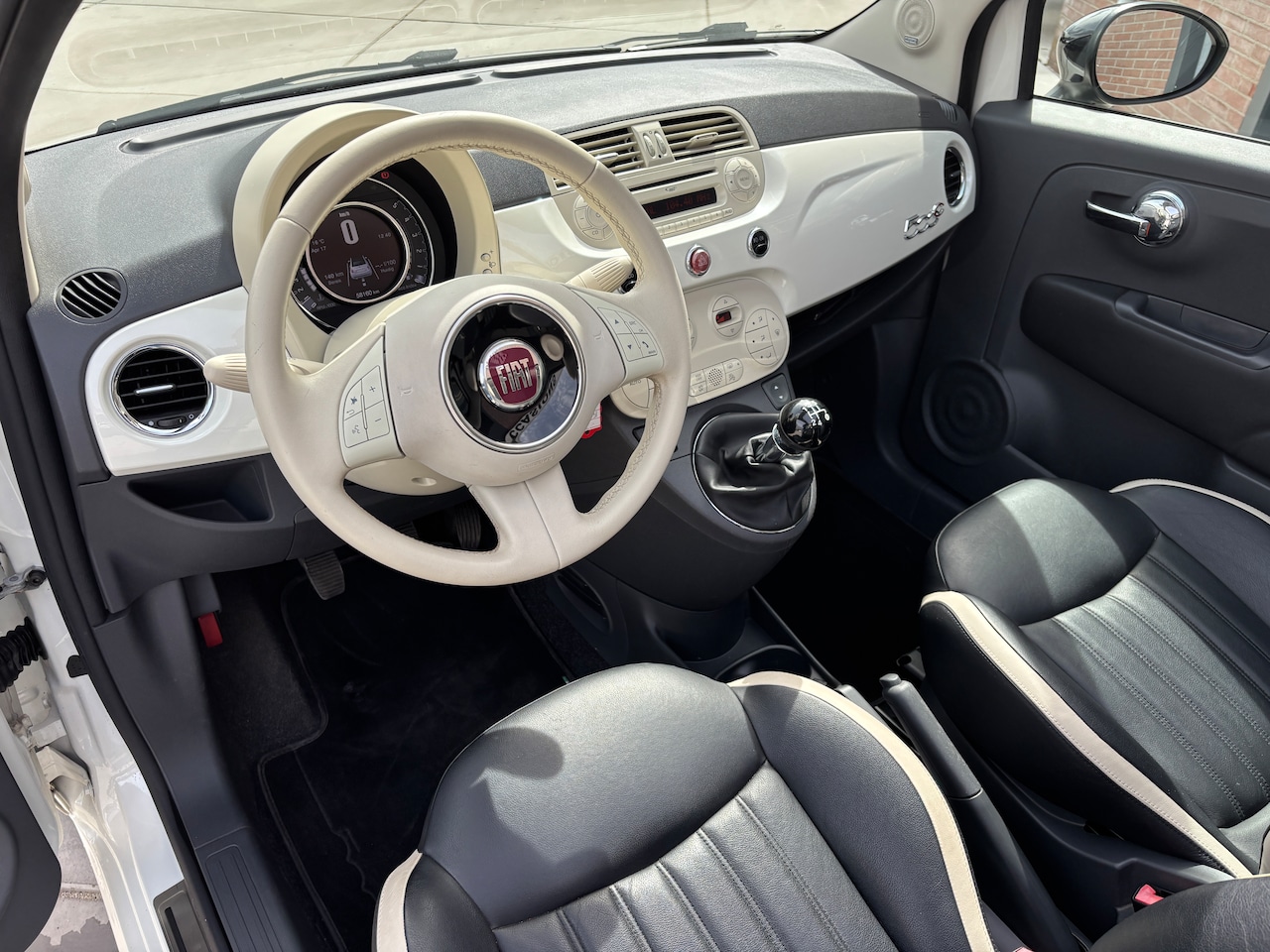Fiat 500 C - 0.9 TwinAir Turbo Cult | Org-NL Auto. Cabrio. Leder. Xenon. Lage km. 1e eig.