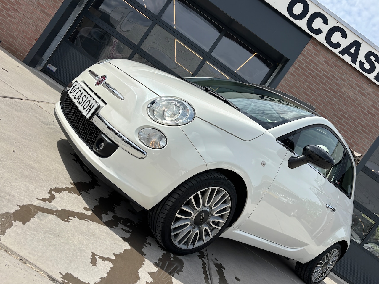 Fiat 500 C - 0.9 TwinAir Turbo Cult | Org-NL Auto. Cabrio. Leder. Xenon. Lage km. 1e eig.