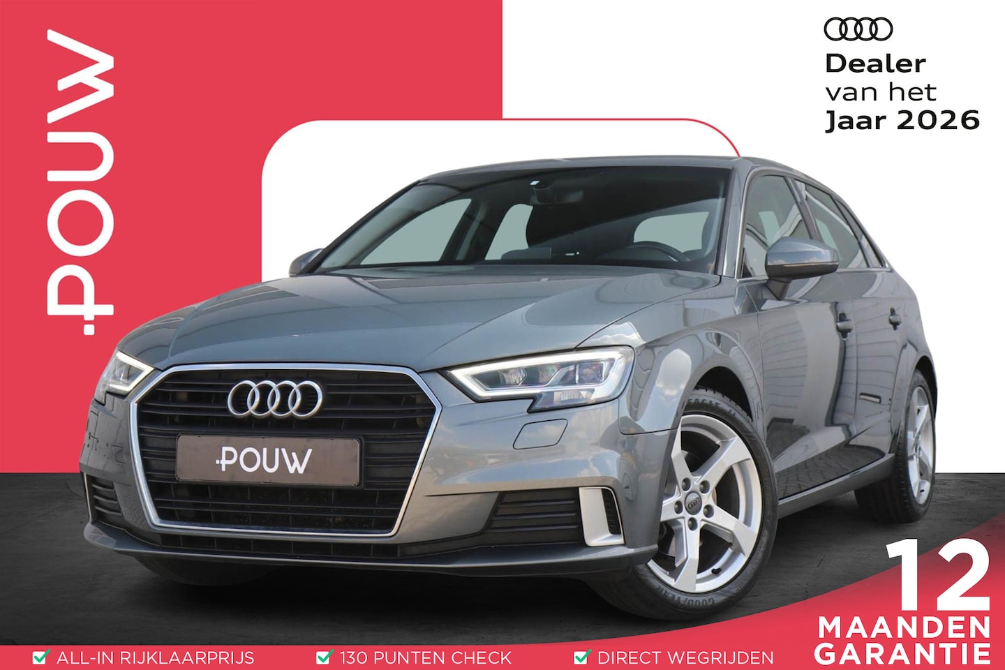 Audi A3 Sportback - 30 TFSI 110pk Sport Lease Edition | Navigatie | Sportstoelen | PDC - AutoWereld.nl