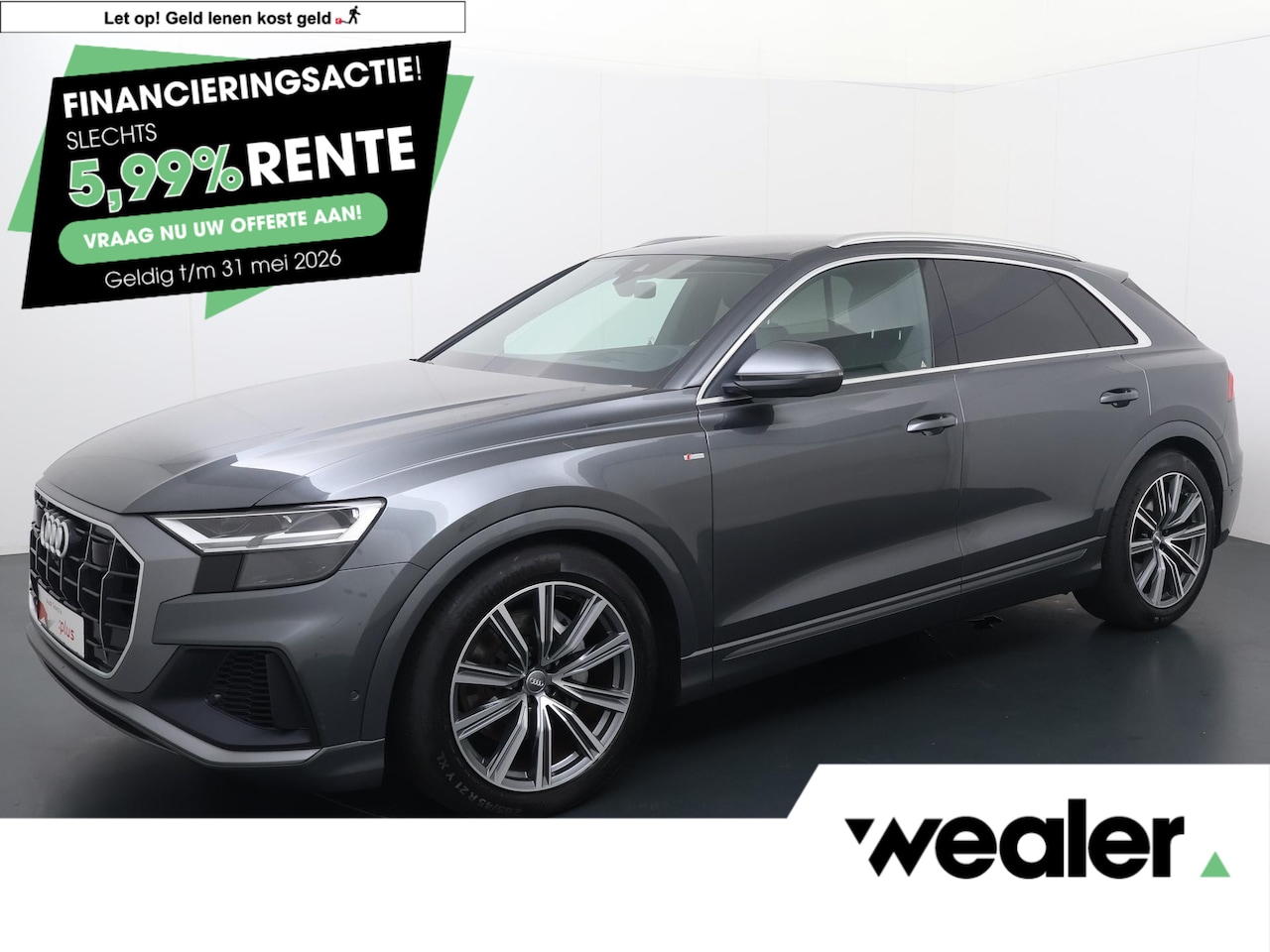 Audi Q8 - 55 TFSI quattro Pro Line Plus | 340 PK | Automaat | Adaptive Cruisecontrol | Stoelverwarmi - AutoWereld.nl