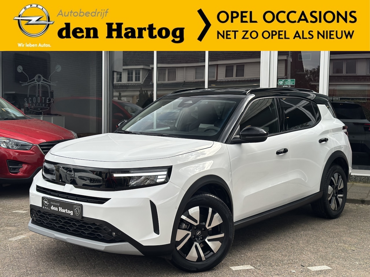Opel Frontera - 1.2 Turbo Hybrid GS 145 PK/Camera/Navi/Stoel+stuur en voorruit verwarming. - AutoWereld.nl