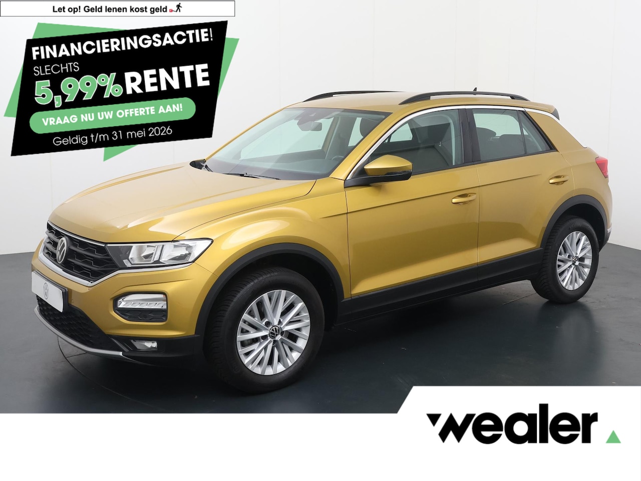 Volkswagen T-Roc - 1.5 TSI Style | 150 PK | Navigatiesysteem | Achteruitrijcamera | Climate control | - AutoWereld.nl