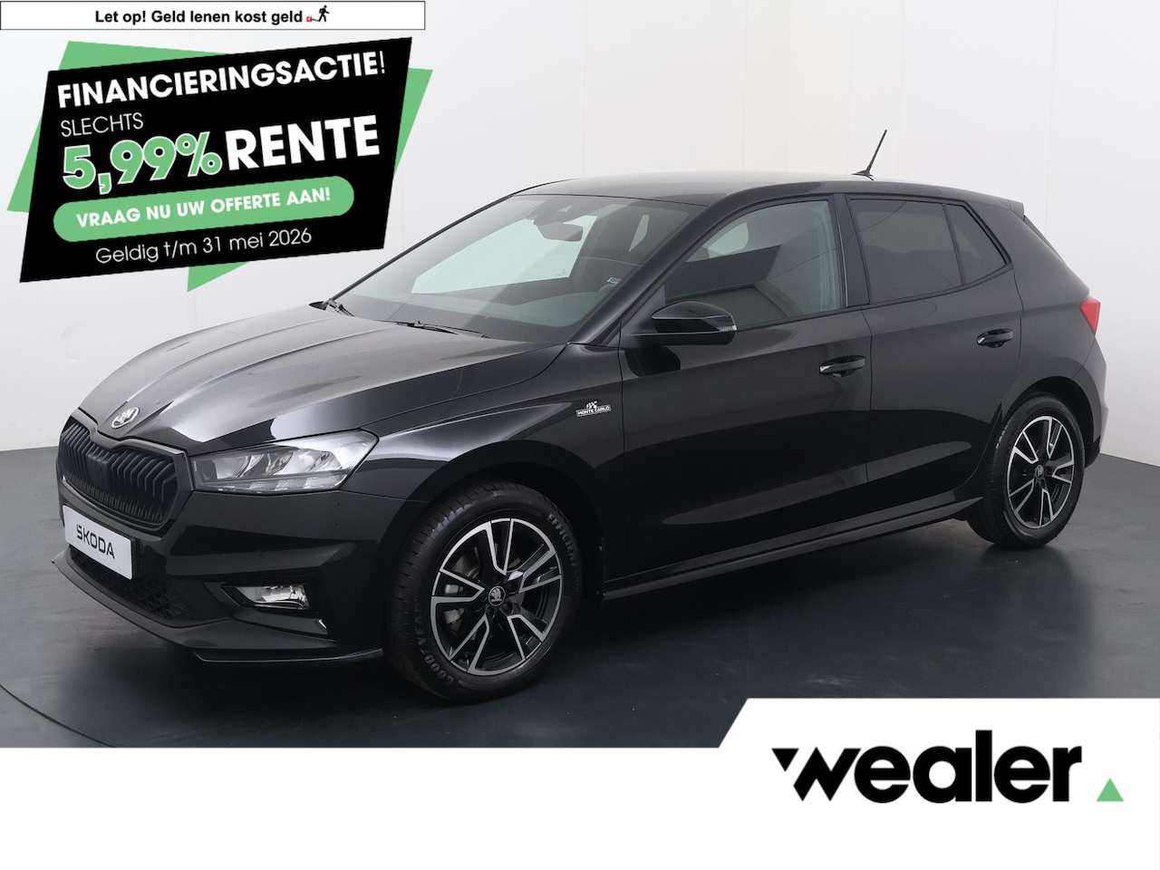 Skoda Fabia - 1.0 TSI Monte Carlo | 115 PK | Automaat | Stoelverwarming | Achteruitrijcamera | - AutoWereld.nl