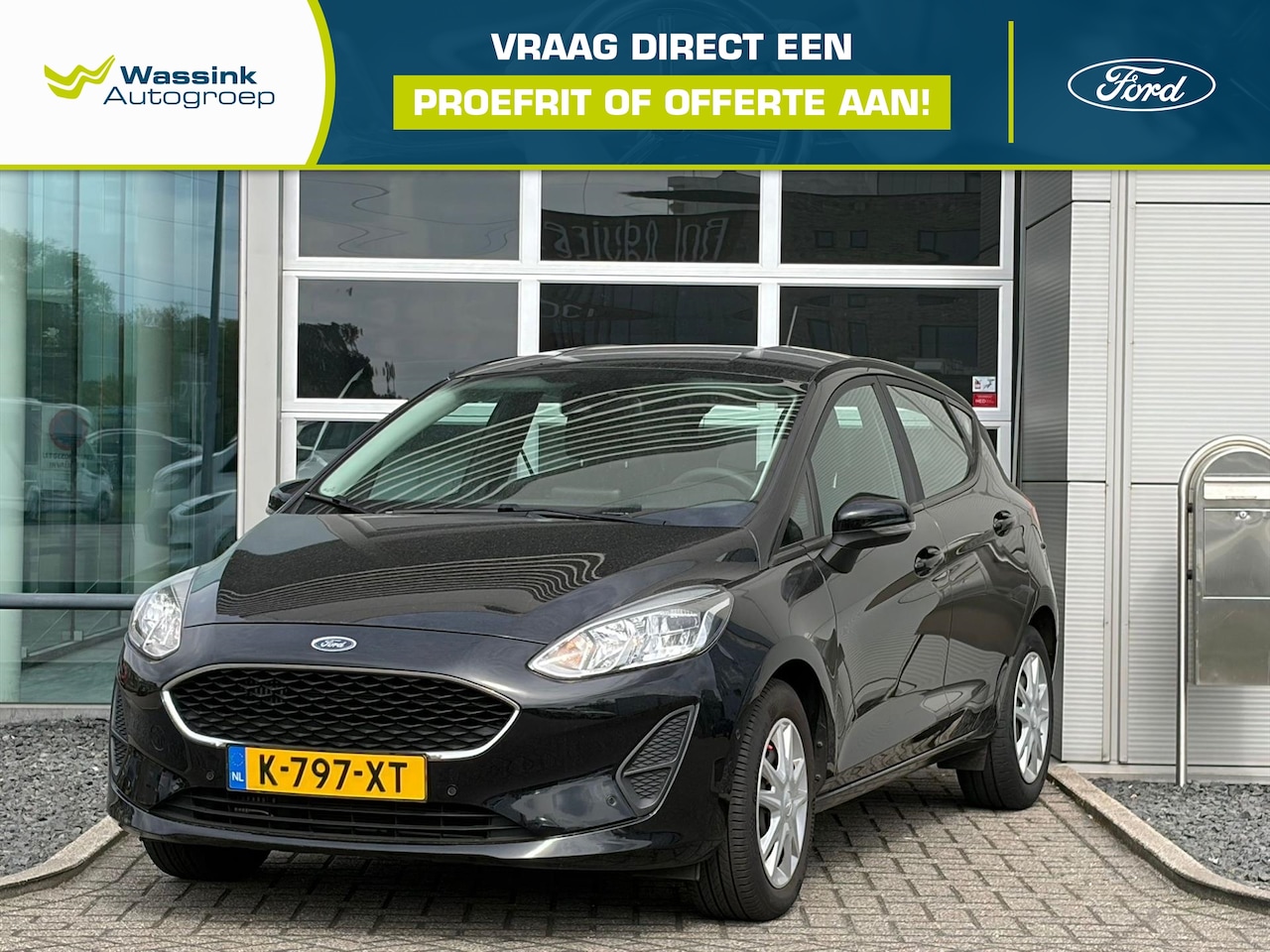 Ford Fiesta - 1.0 EcoBoost 95pk 5dr Connected | Navigatie | Airco | - AutoWereld.nl