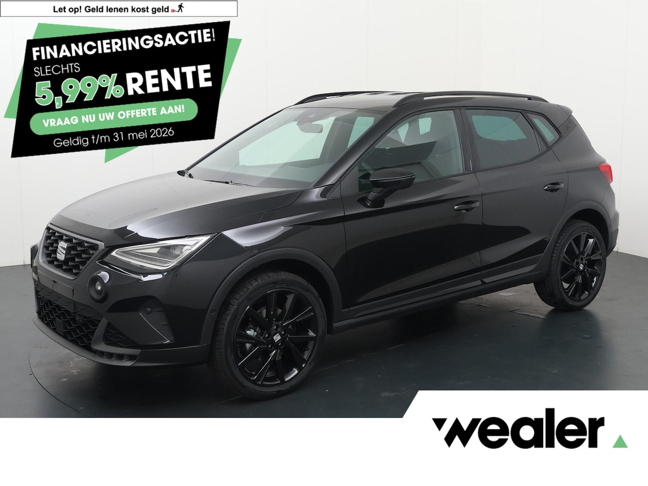 SEAT Arona - FR Business Connect 1.0 70 kW / 95 pk EcoTSI SUV 5 versn. | Black Pack | - AutoWereld.nl