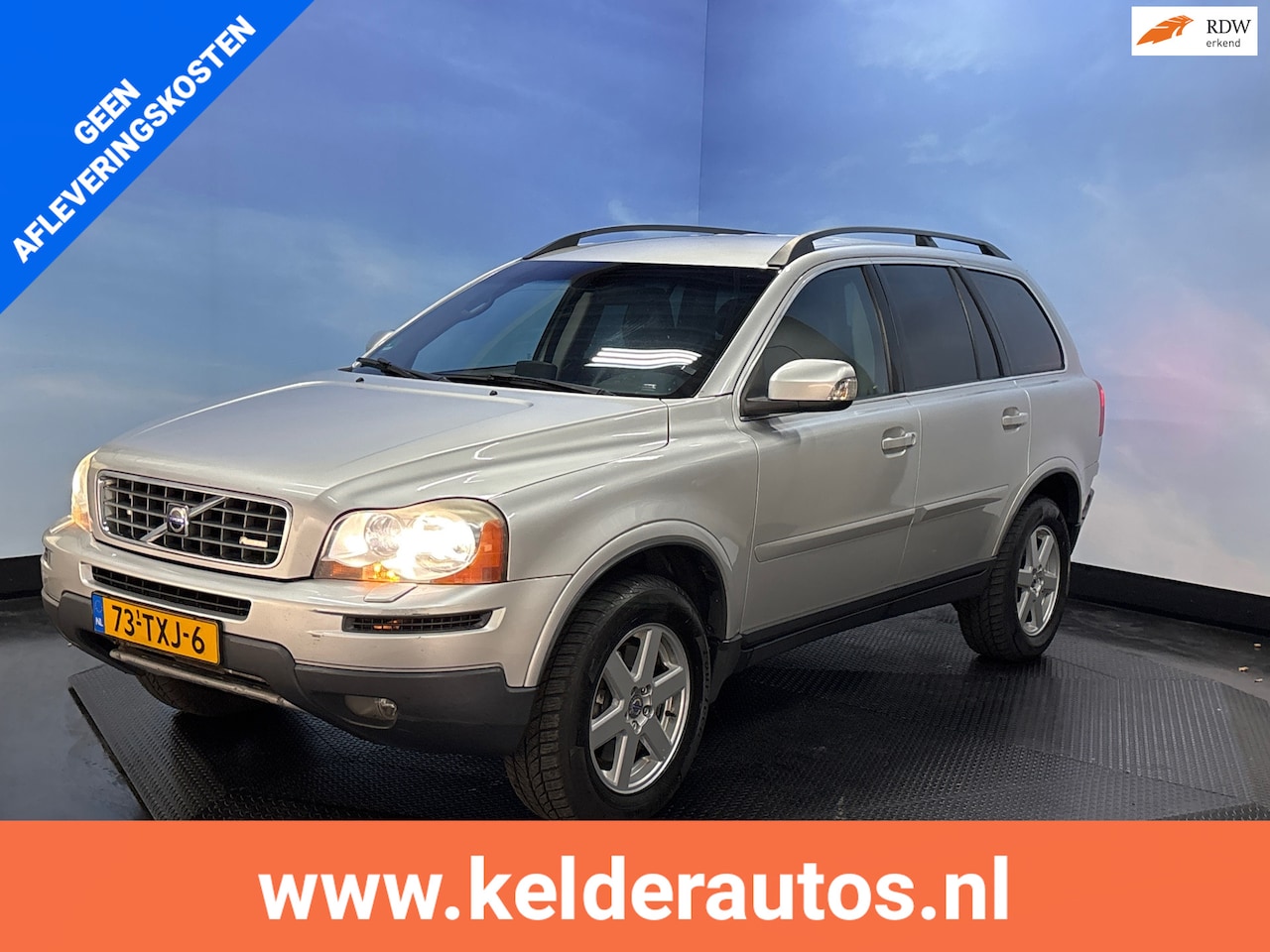 Volvo XC90 - 2.4 D5 7P Automaat | Leer | Clima | Trekhaak - AutoWereld.nl