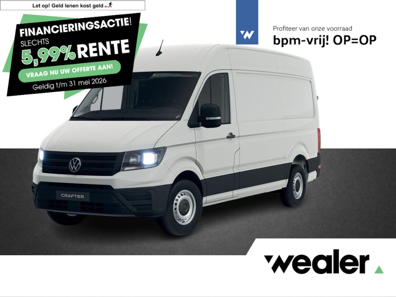 Volkswagen Crafter - Bedrijfswagens Highline L3 2.0 TDI EU6 103 kW (140 pk) GVW 3.0T W - AutoWereld.nl