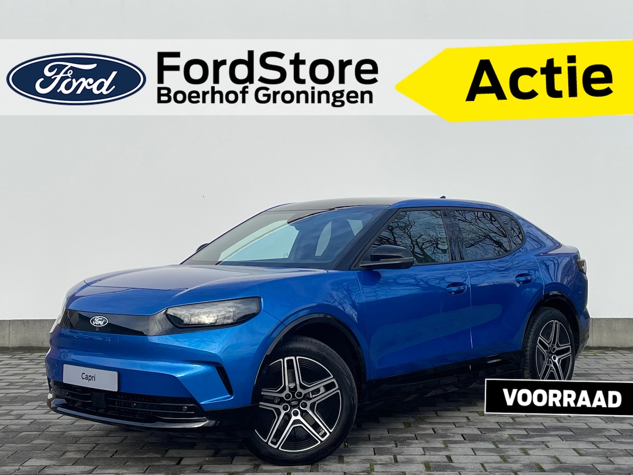Ford Capri - Ext Range RWD 77 kWh PREMIUM | Driver Ass. Pack | Panodak | Trekhaak | B&O | Massage stoel - AutoWereld.nl