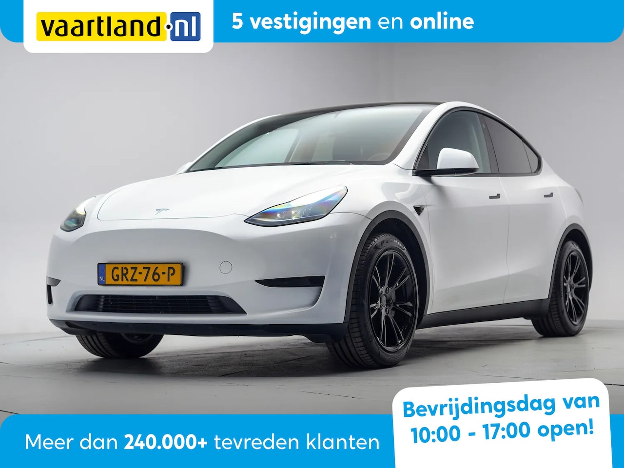 Tesla Model Y - RWD 58 kWh [ Panoramadak Trekhaak Lederen bekleding ] - AutoWereld.nl