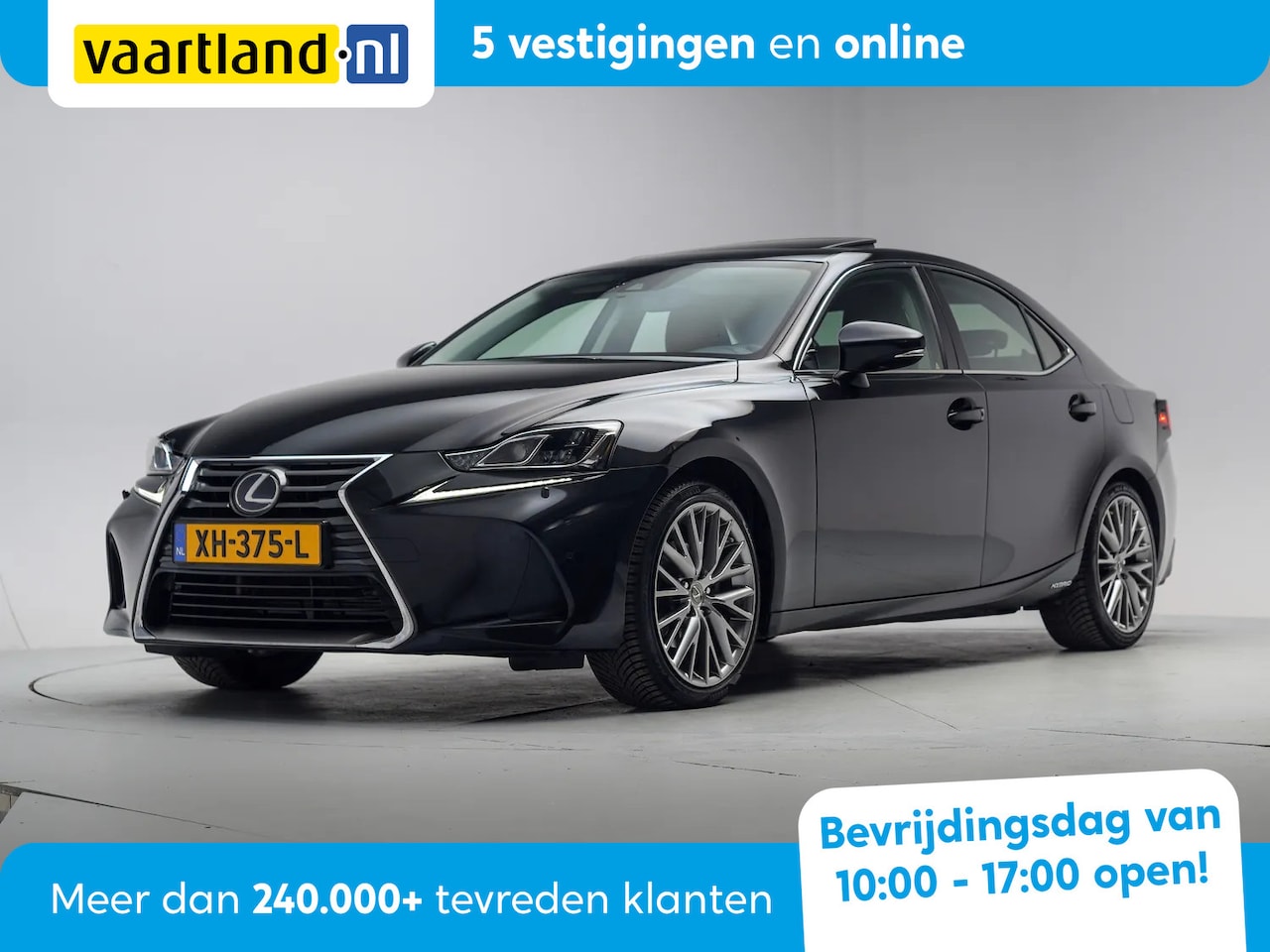 Lexus IS - 300h Hybrid Luxury Line [ Schuifdak Memory Stoelverwarming & ventilatie] - AutoWereld.nl