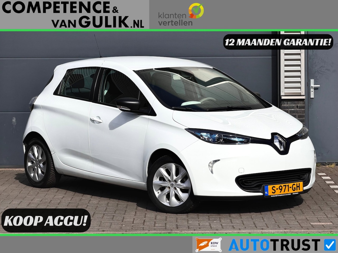 Renault Zoe - R90 Life 41 kWh | Camera | Garantie | Koop accu | - AutoWereld.nl