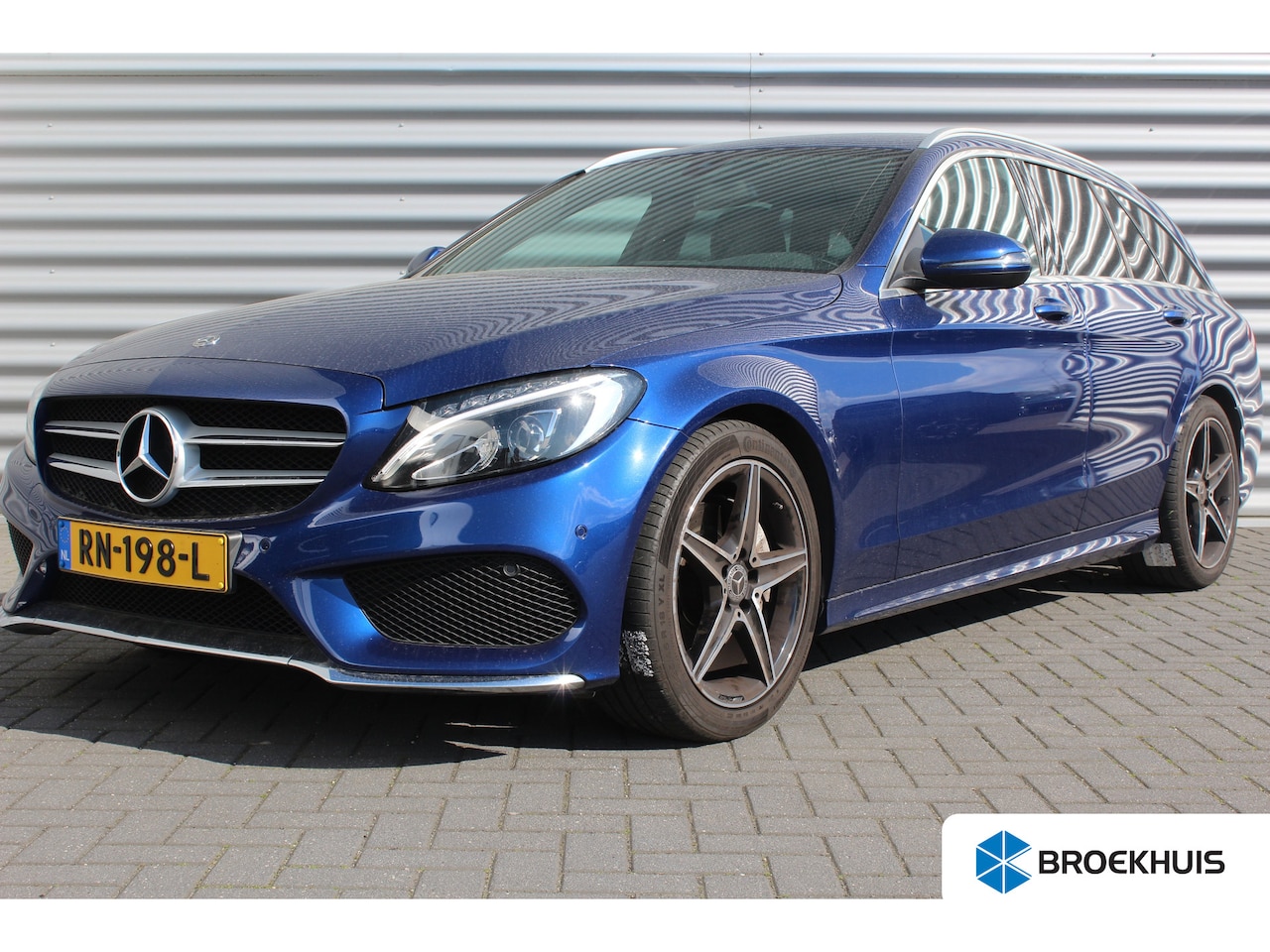 Mercedes-Benz C-klasse Estate - C180 156PK AMG SPORT EDITION PREMIUM PLUS AUTOMAAT / NAVI / LEDER / CLIMA / FULL-LED / PDC - AutoWereld.nl