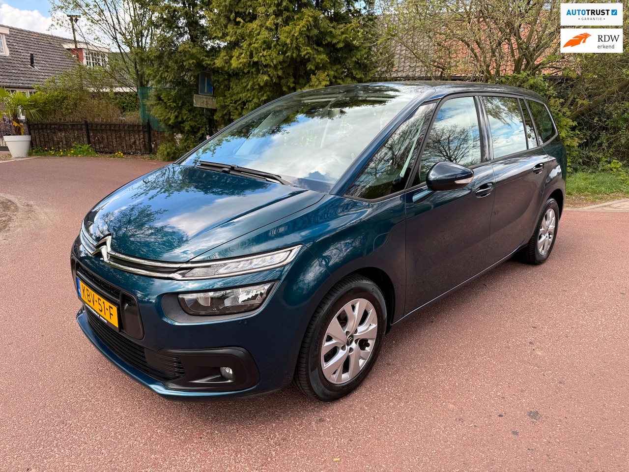 Citroën Grand C4 SpaceTourer - 1.2 PureTech Business Airco / Navi / Cruise / PDC - AutoWereld.nl