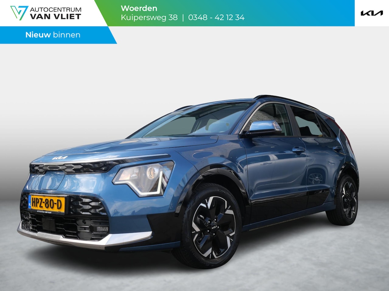 Kia Niro EV - Light Advanced 64.8 kWh | Navi | Camera | Carplay | Stoel&stuur verwarming | 3Fase | - AutoWereld.nl