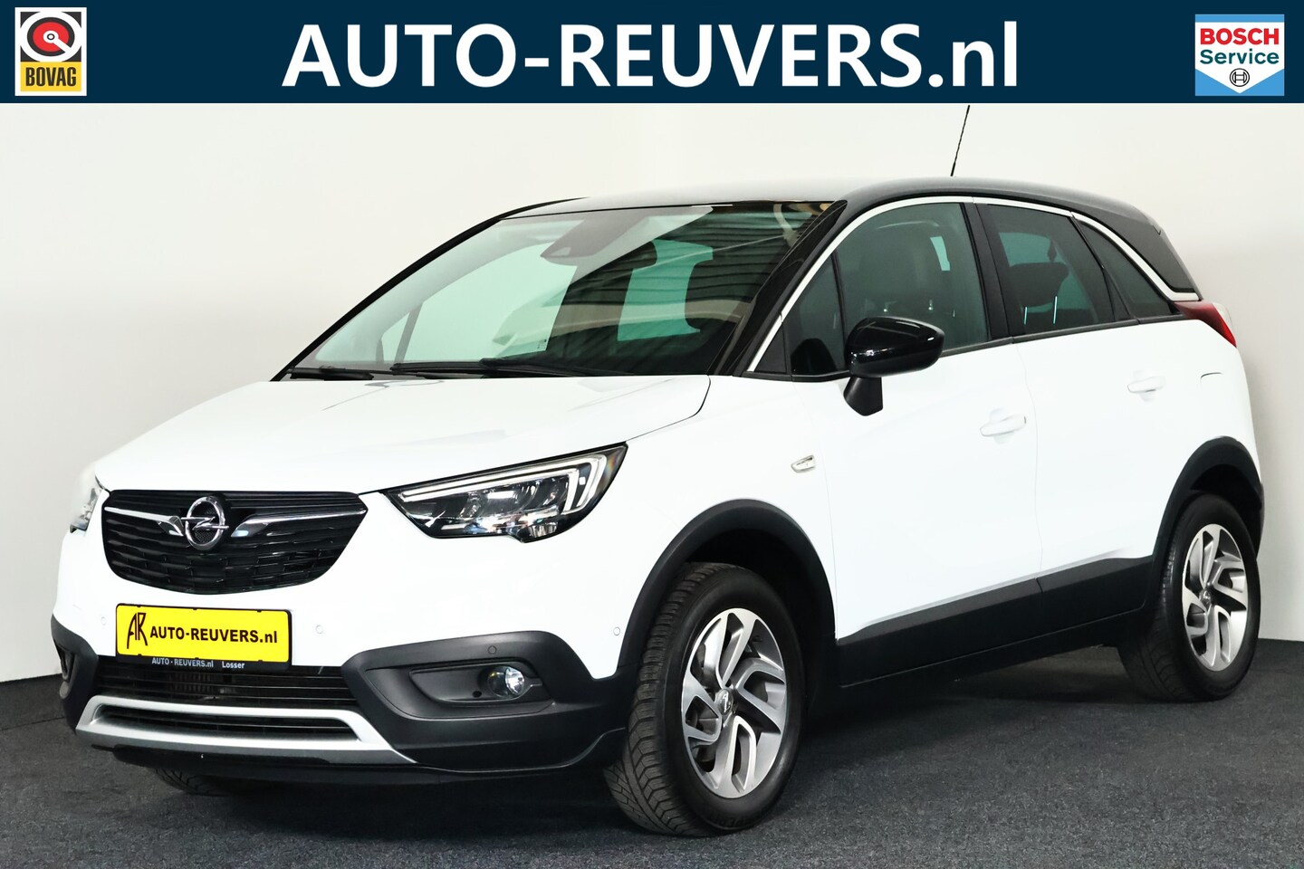 Opel Crossland X - 1.2 Turbo Innovation / LED / CarPlay / HUD / Cam / Trekhaak - AutoWereld.nl