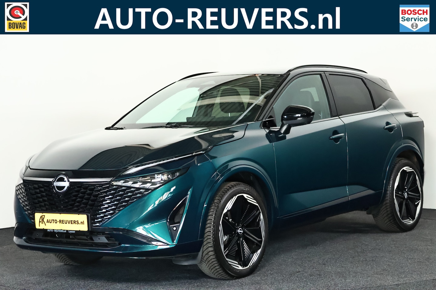 Nissan Qashqai - 1.3 MHEV Xtronic N-Design / Leder / ACC / Navi / CarPlay / Cam - AutoWereld.nl