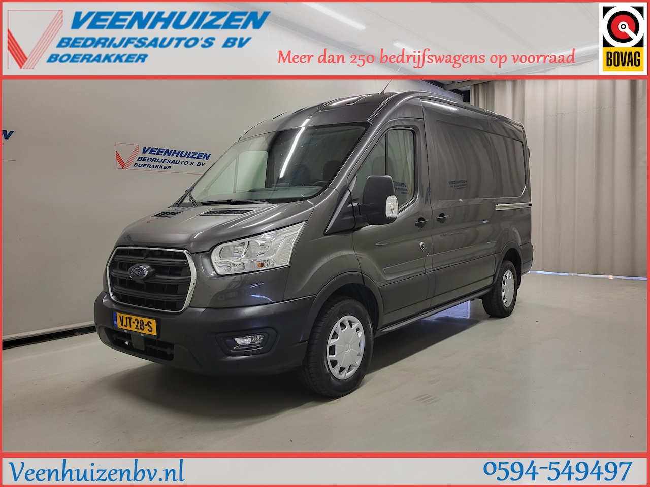 Ford Transit - 2.0TDCI L2/H2 2X Schuifdeur 2800kg Trekkracht Euro 6! - AutoWereld.nl