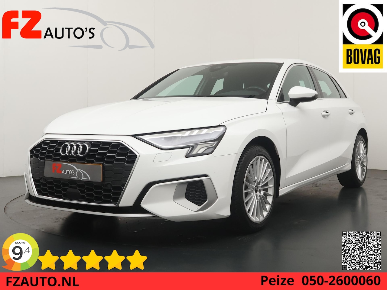 Audi A3 Sportback - 30 TFSI Business edition - Navigatie - Climate Controle - Apple Carplay & Android Auto - AutoWereld.nl