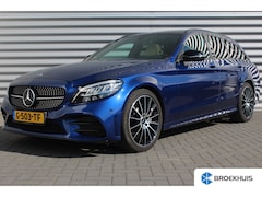 Mercedes-Benz C-klasse Estate - C160 130PK BUSINESS SOLUTION AMG AUTOMAAT / NAVI / LEDER / CLIMA / FULL-LED / PDC / 19" LM