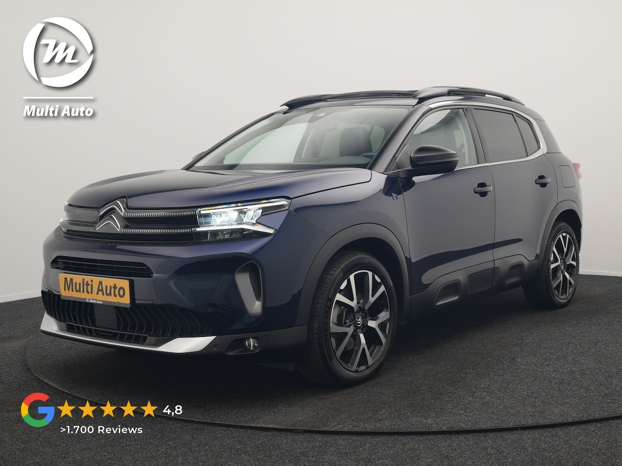 Citroën C5 Aircross - 1.6 Shine FACELIFT PHEV 225pk Dealer O.H. | Panodak | Adaptive Cruise | 360 Camera | Leder - AutoWereld.nl