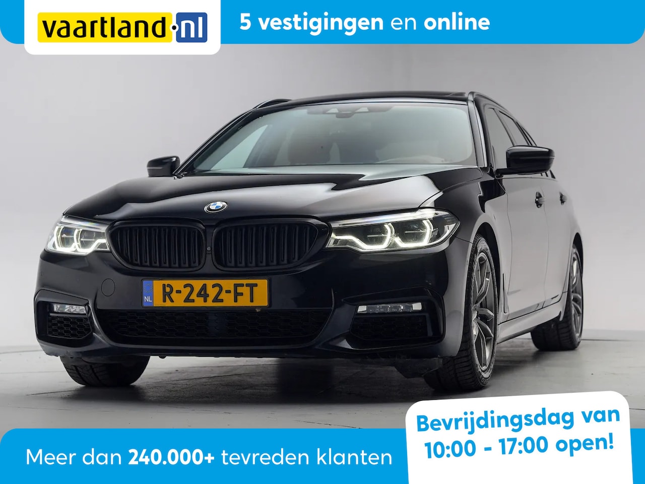 BMW 5-serie Touring - 530I High Executive M sport [ Panoramadak Harman / Kardon 360 Camera ] - AutoWereld.nl