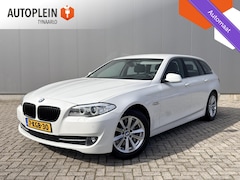 BMW 5-serie Touring - 528i High Executive Dealer OH||Navi|NL Auto|Leder|PDC|Cruise|NAP|LED|