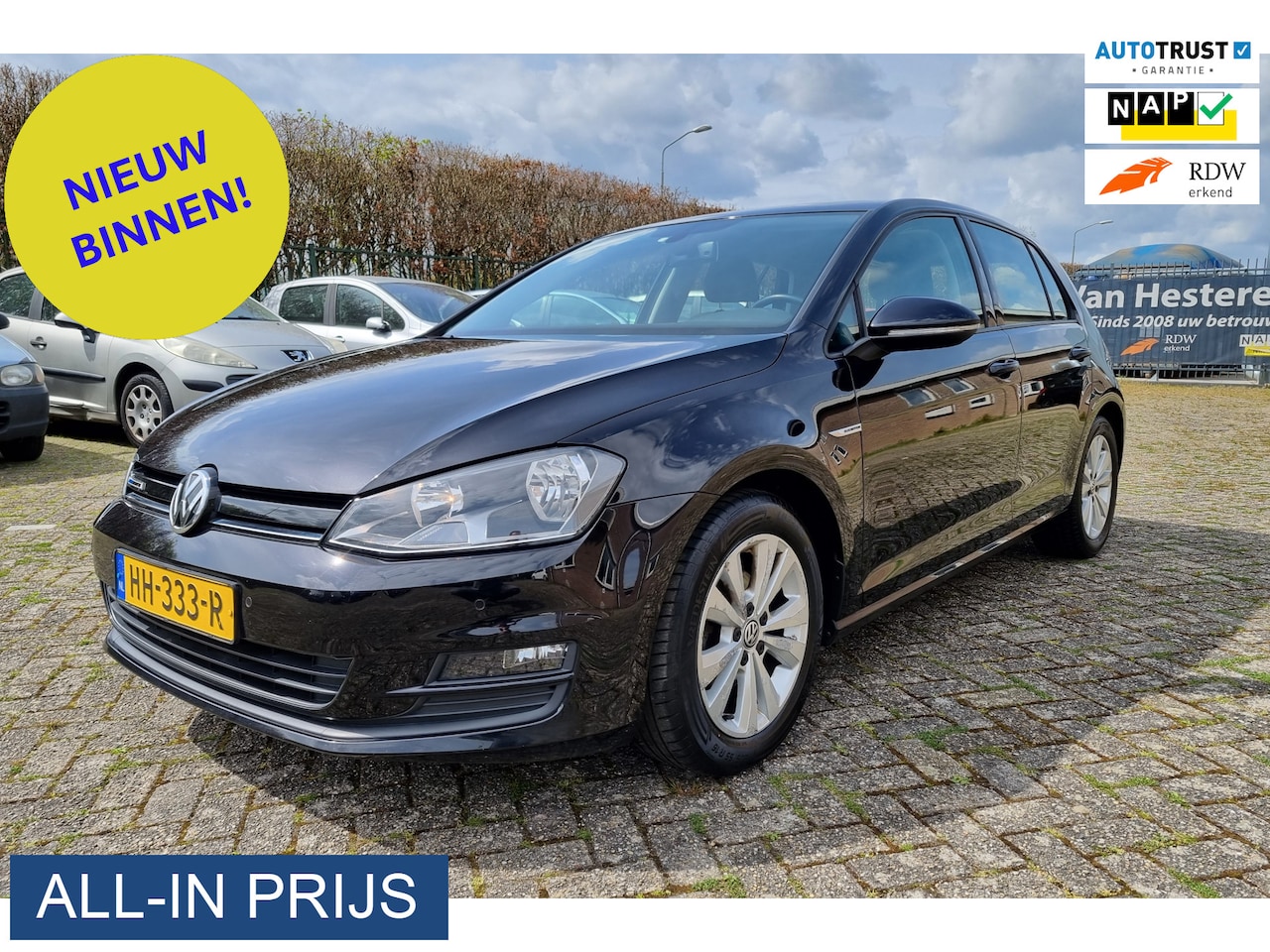 Volkswagen Golf - 1.0 TSI AUTOMAAT ✅1e EIGENAAR ✅DEALER ONDERHOUDEN ✅TREKHAAK - AutoWereld.nl