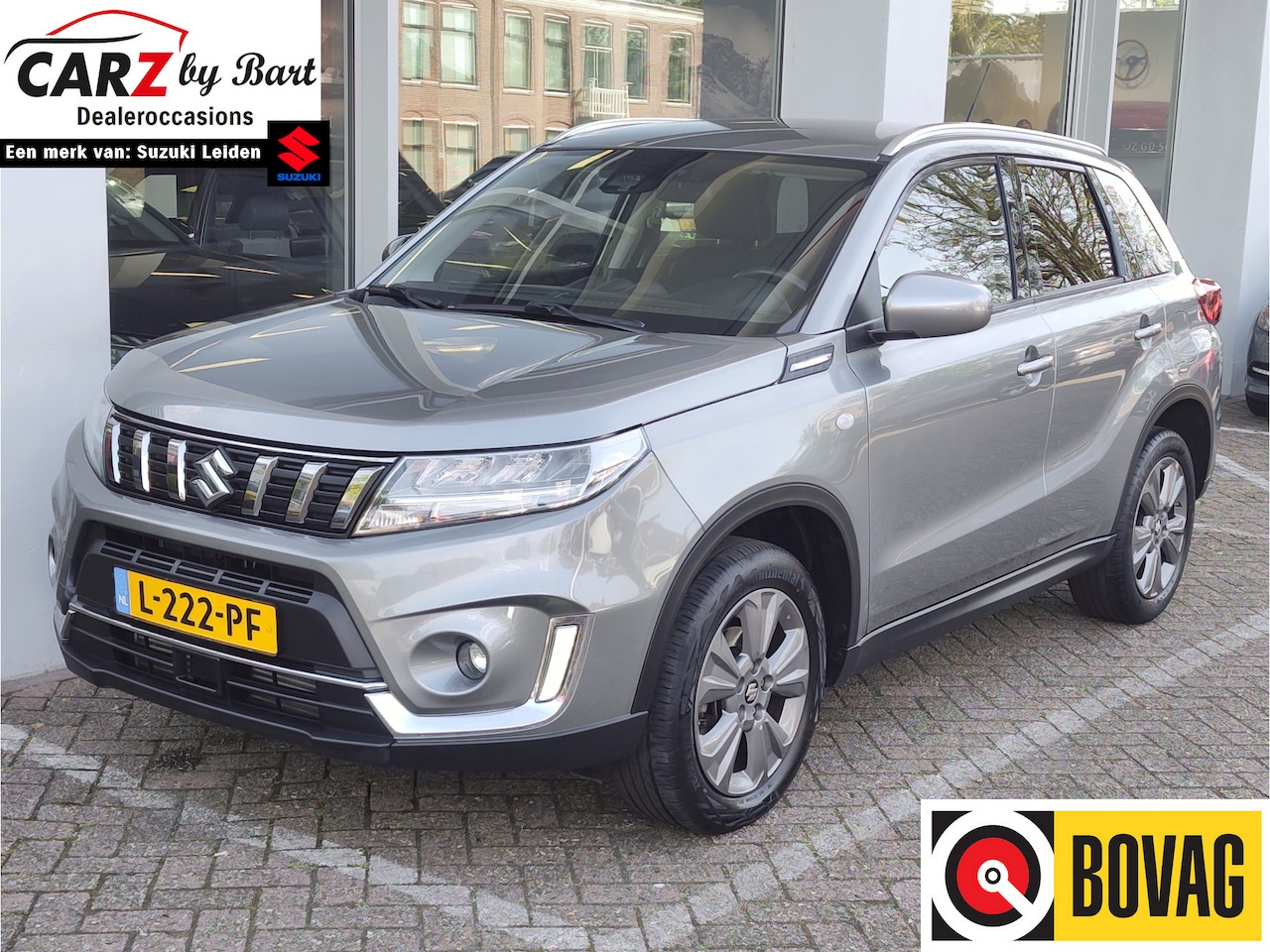 Suzuki Vitara - 1.4 BOOSTERJET SELECT SMART HYBRID met GARANTIE tot 2030! | Stoelverwarming | Cruise - AutoWereld.nl