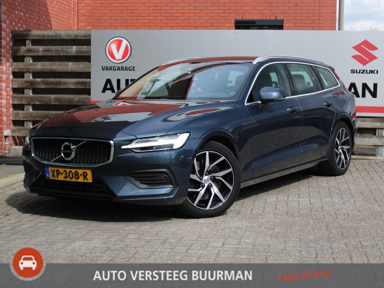 Volvo V60 - 2.0 T5 Momentum Lederen bekleding, Stoelverwarming, Achteruitrijcamera, Cruise Control - AutoWereld.nl
