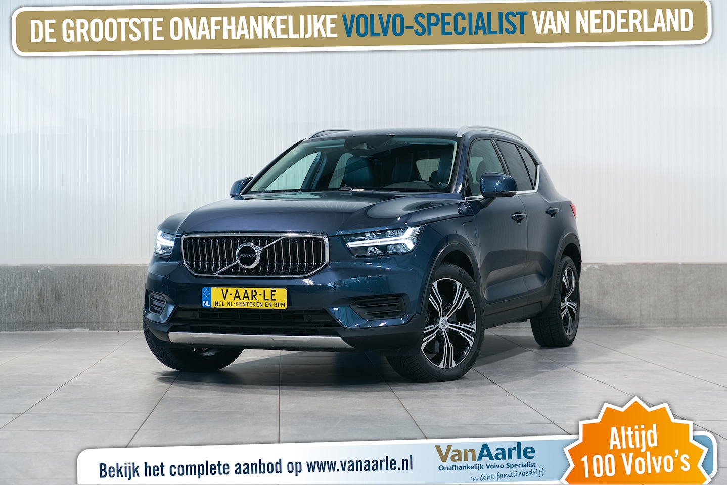 Volvo XC40 - T5 Aut. Plug-in Hybrid Inscription Leder Parkeercamera 262pk - AutoWereld.nl