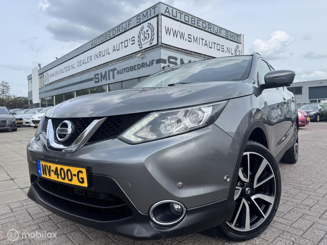 Nissan Qashqai - 1.2 Tekna|Stoel W|Pano|Lederen Stoel| - AutoWereld.nl