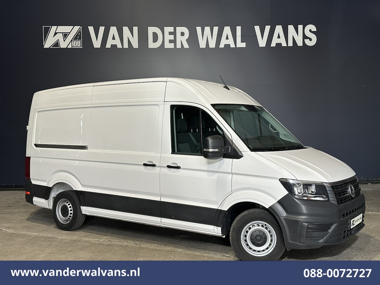 Volkswagen Crafter - 2.0 TDI L3H3 L2H2 Euro6 Airco | Apple Carplay | Android Auto | Parkeersensoren Bijrijdersb - AutoWereld.nl